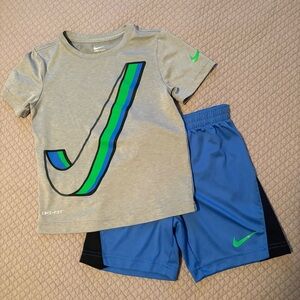 Nike Dri-FIT Kids' Gray Top